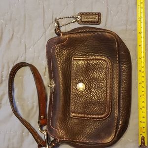 Coach vintage wristlet